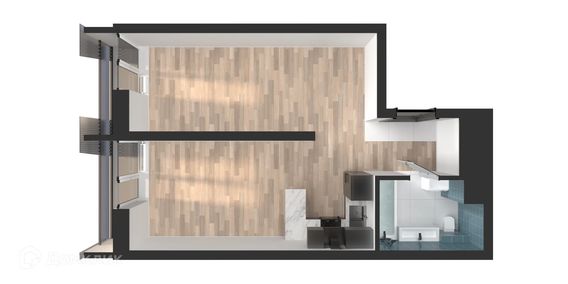 Фото квартиры в ЖК Мой Ритм