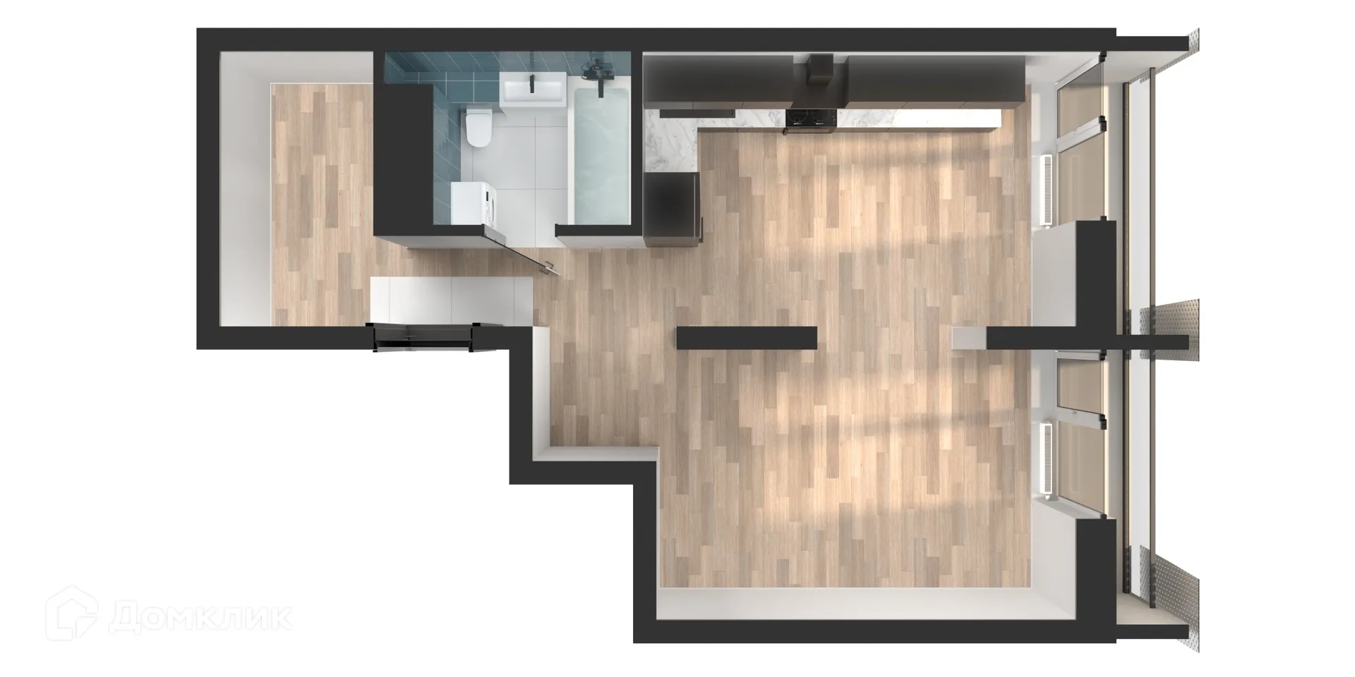 Фото квартиры в ЖК Мой Ритм