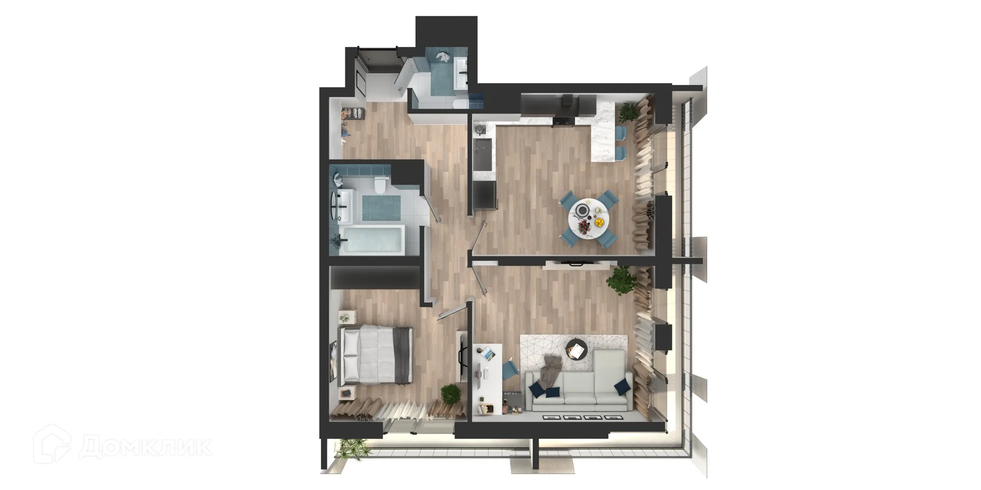 Фото квартиры в ЖК Мой Ритм