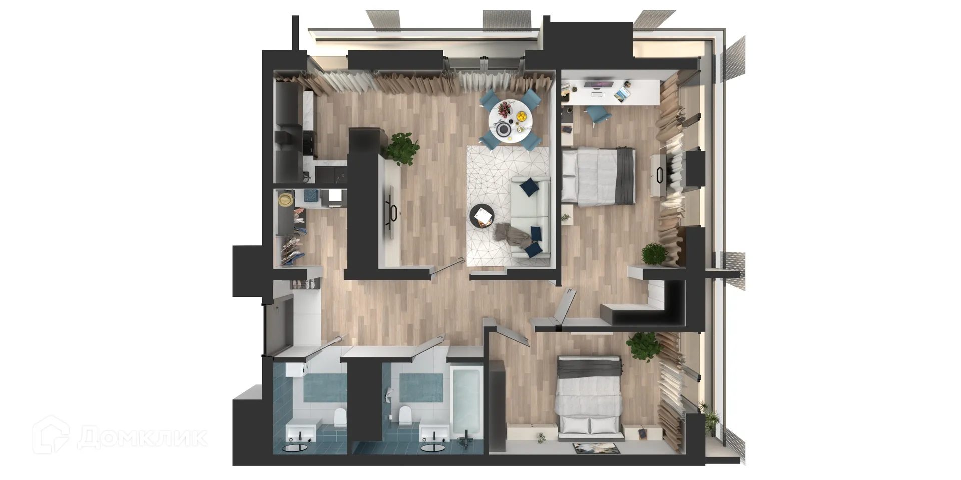 Фото квартиры в ЖК Мой Ритм