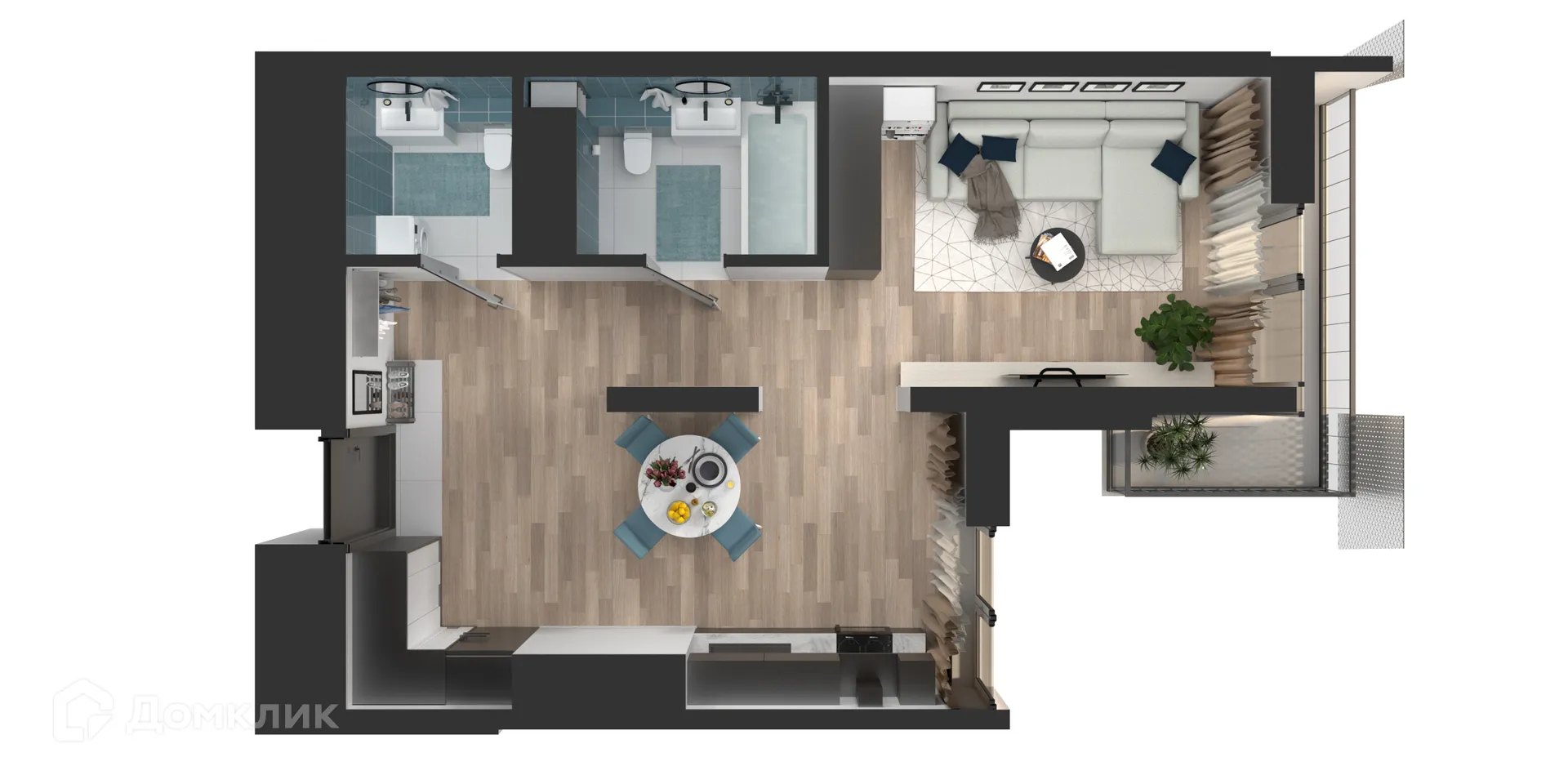 Фото квартиры в ЖК Мой Ритм