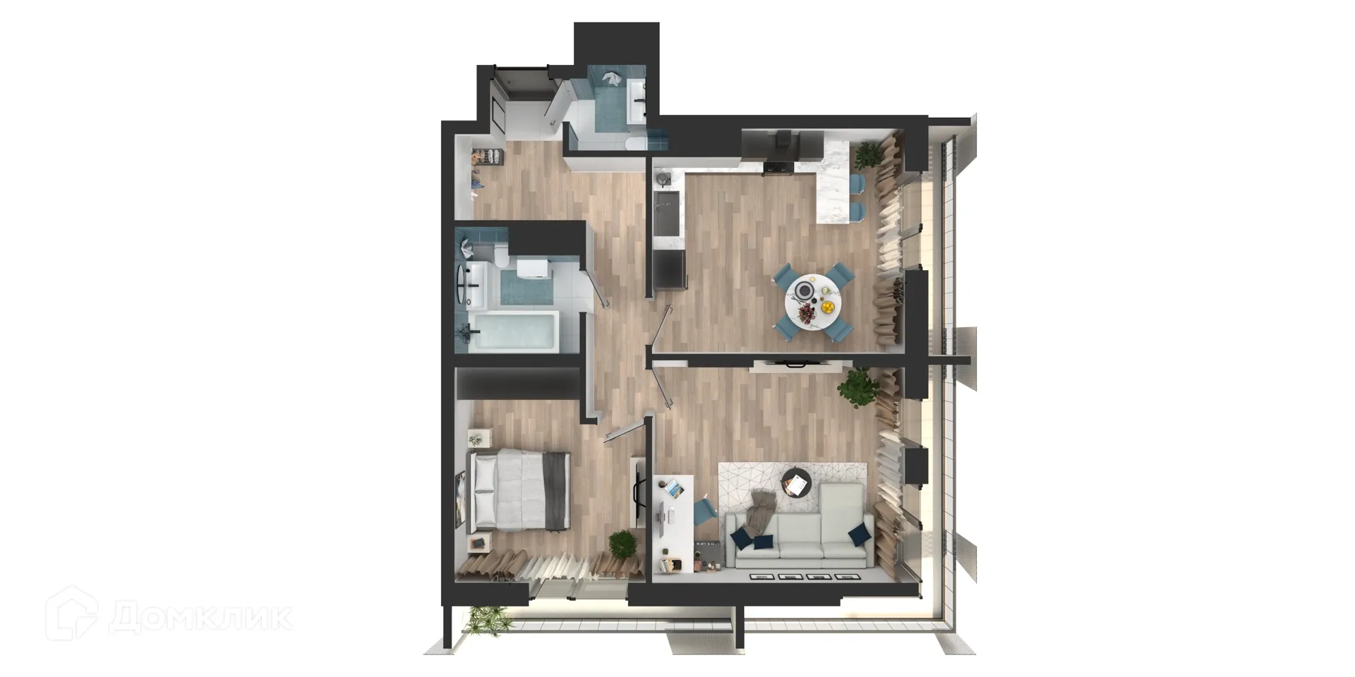 Фото квартиры в ЖК Мой Ритм