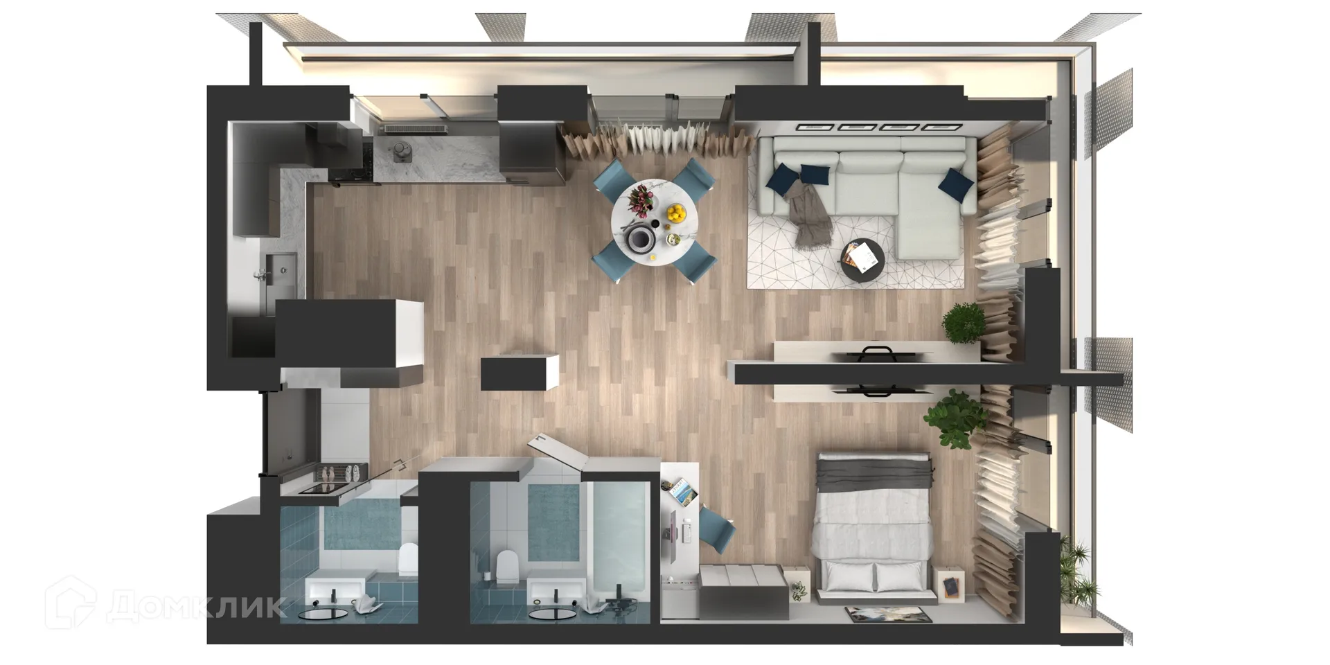 Фото квартиры в ЖК Мой Ритм