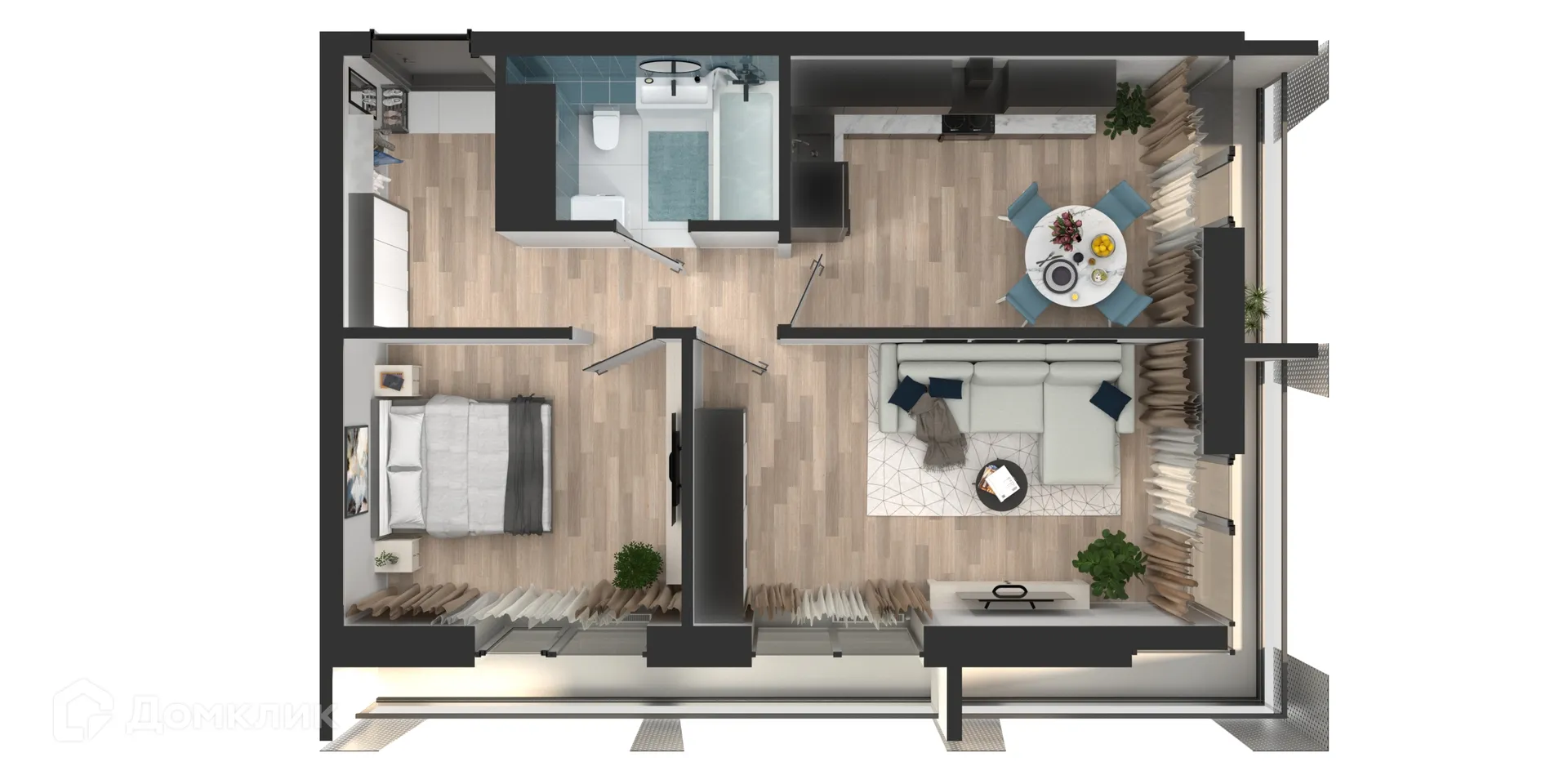 Фото квартиры в ЖК Мой Ритм