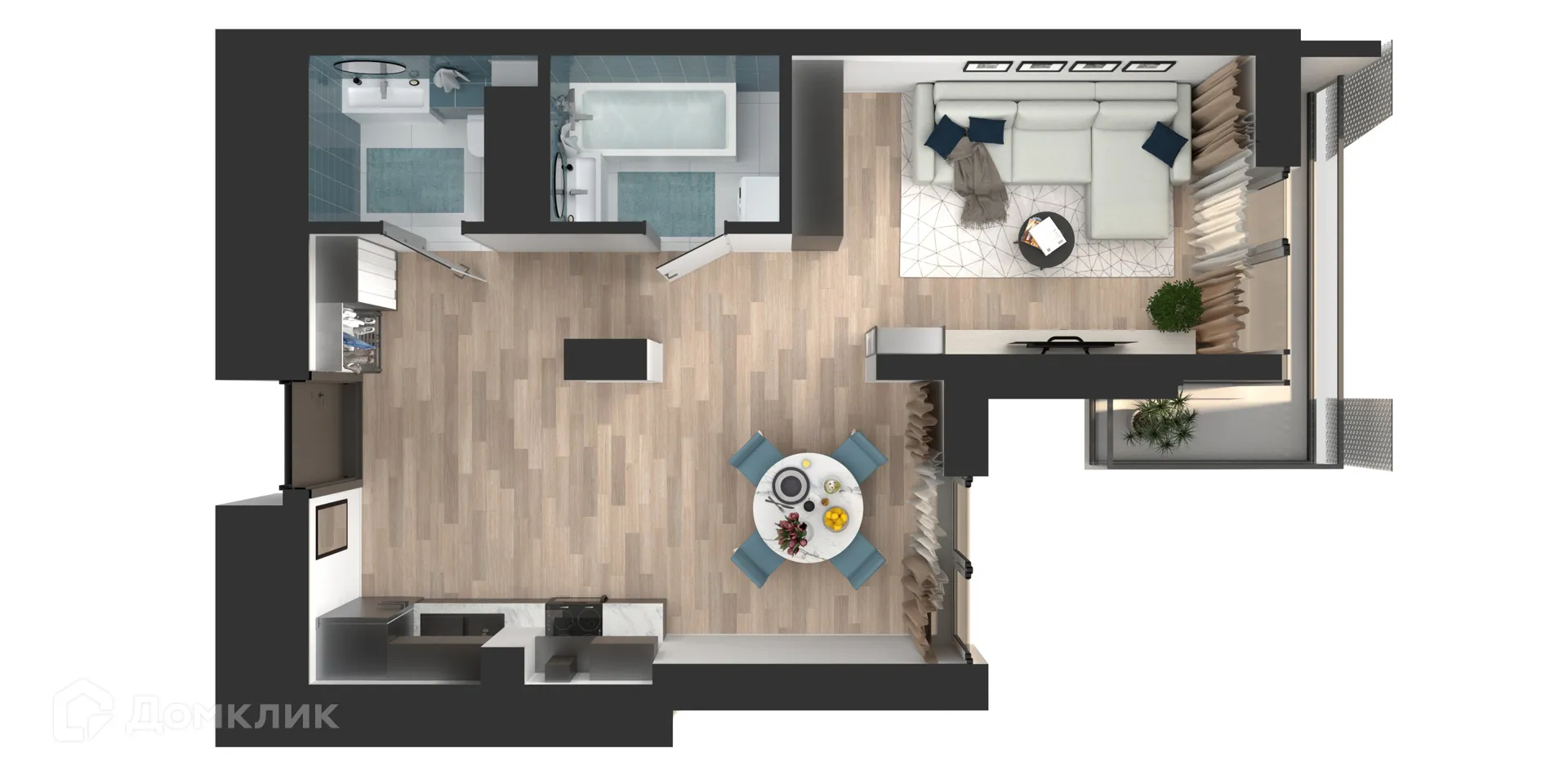 Фото квартиры в ЖК Мой Ритм