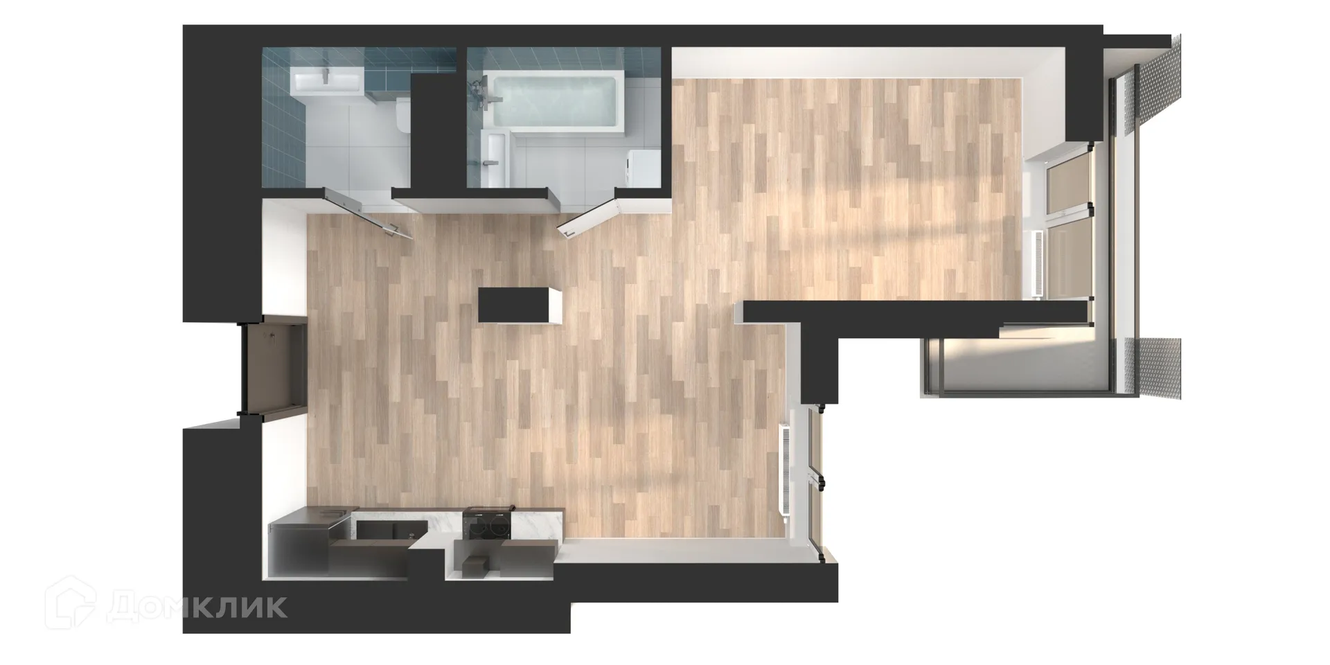 Фото квартиры в ЖК Мой Ритм