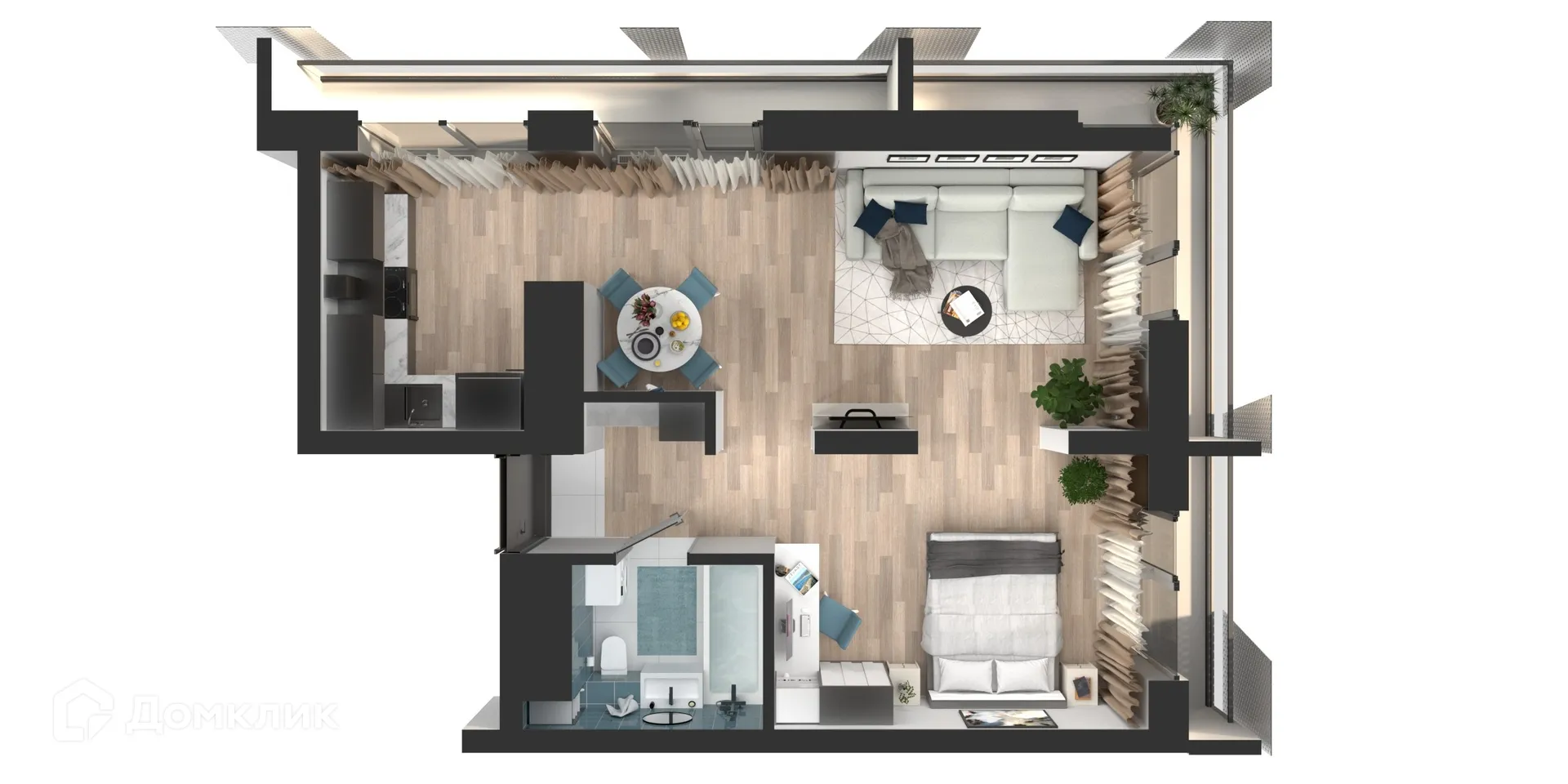 Фото квартиры в ЖК Мой Ритм