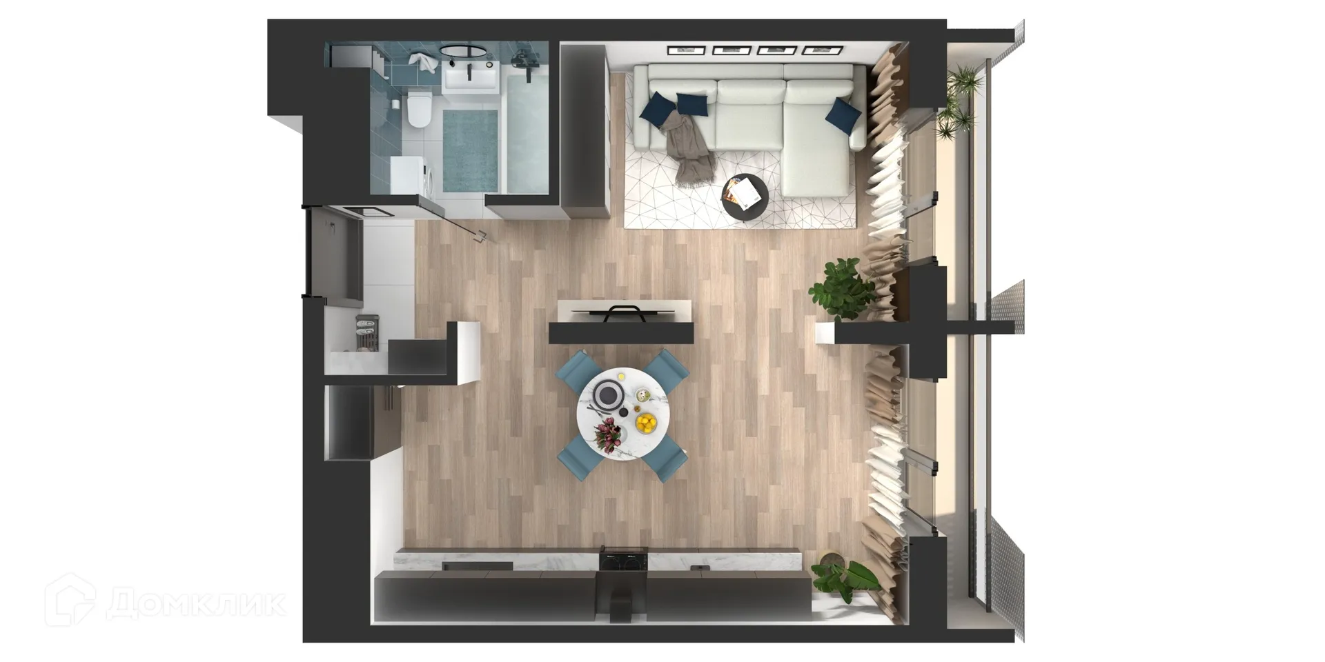 Фото квартиры в ЖК Мой Ритм