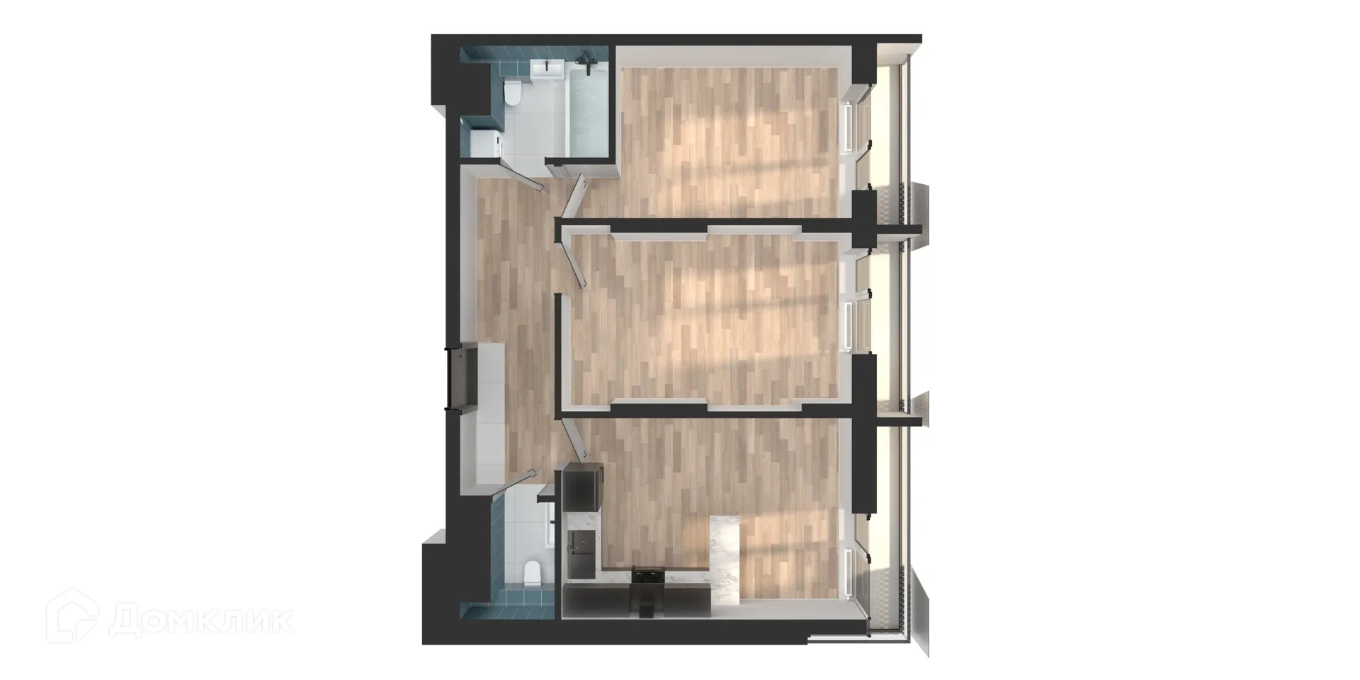 Фото квартиры в ЖК Мой Ритм