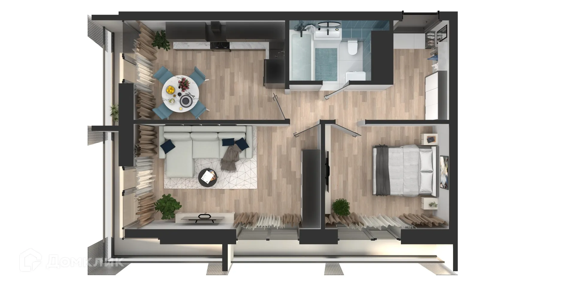 Фото квартиры в ЖК Мой Ритм