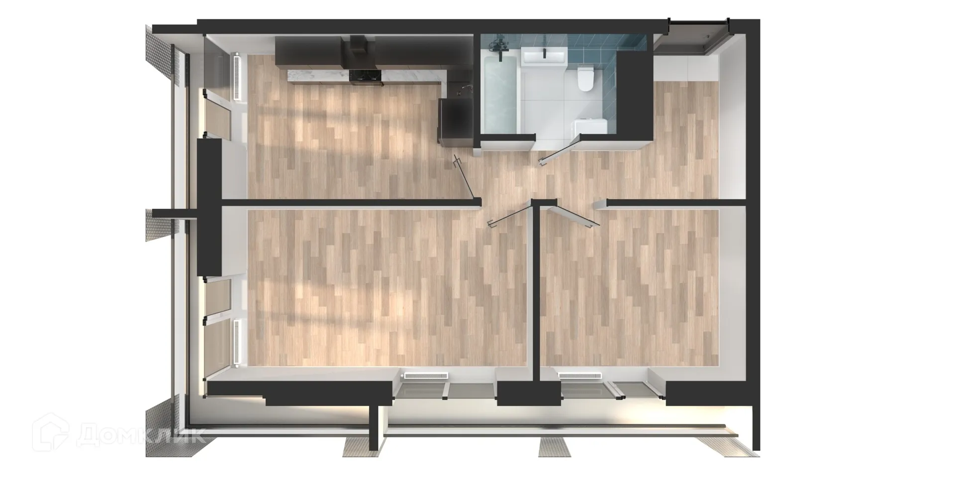 Фото квартиры в ЖК Мой Ритм