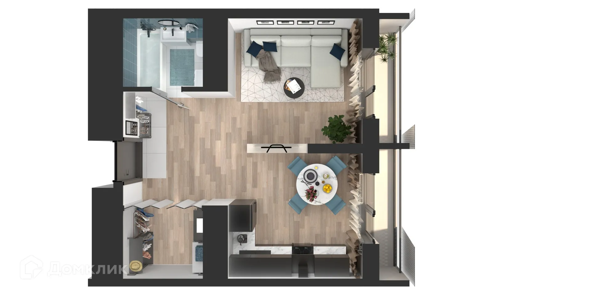 Фото квартиры в ЖК Мой Ритм