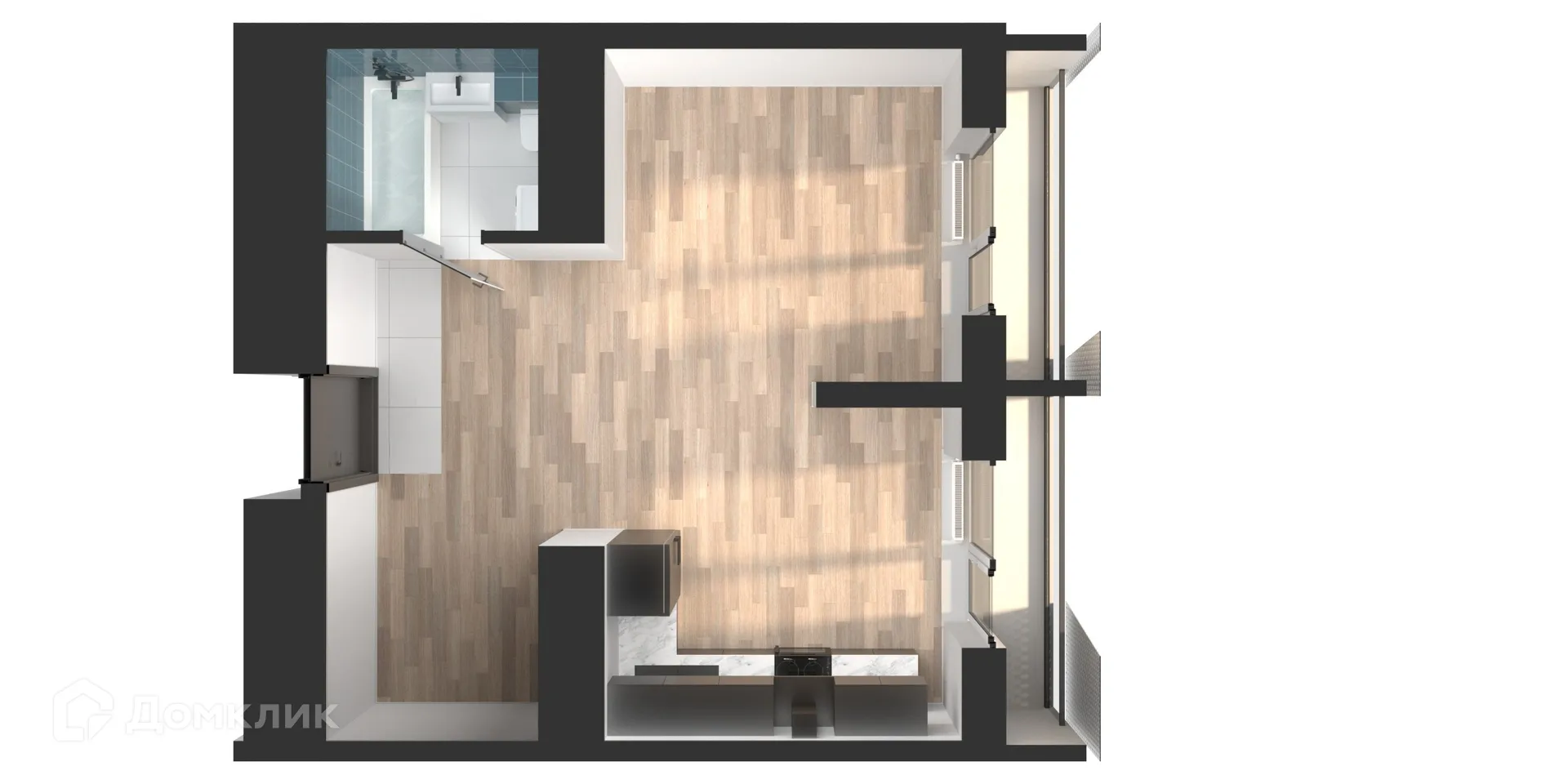 Фото квартиры в ЖК Мой Ритм