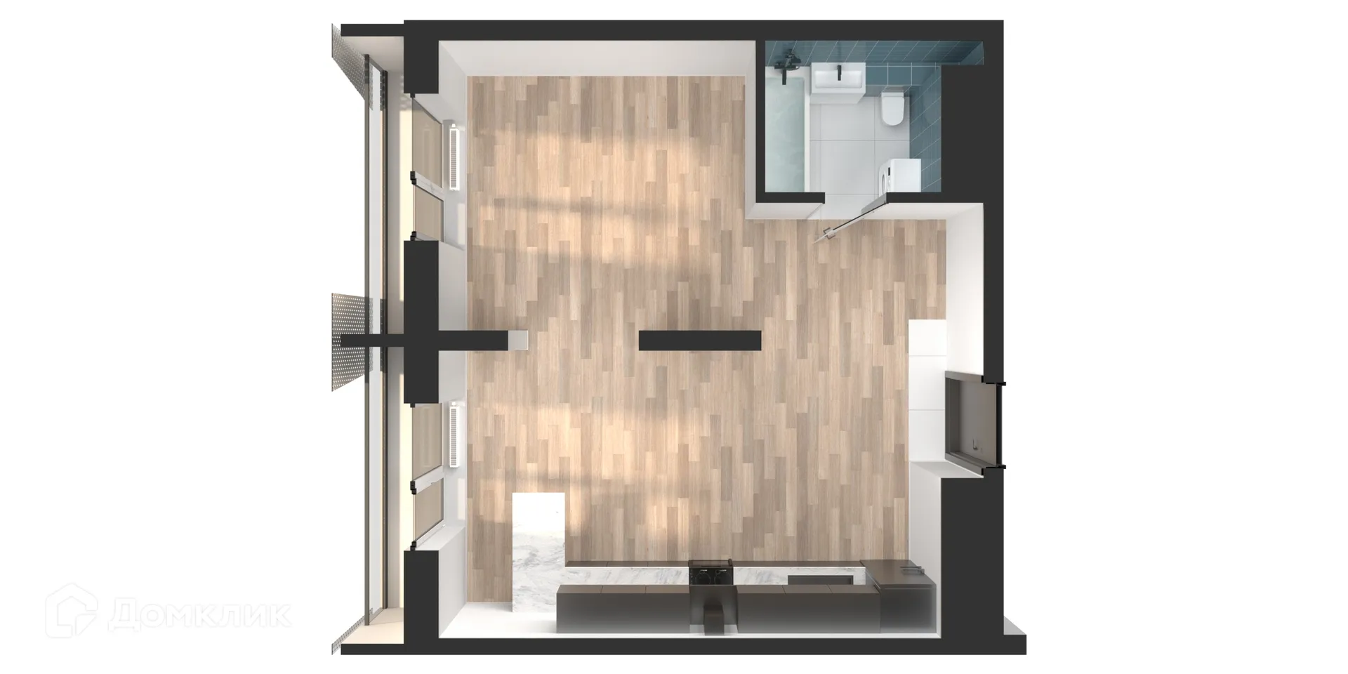 Фото квартиры в ЖК Мой Ритм