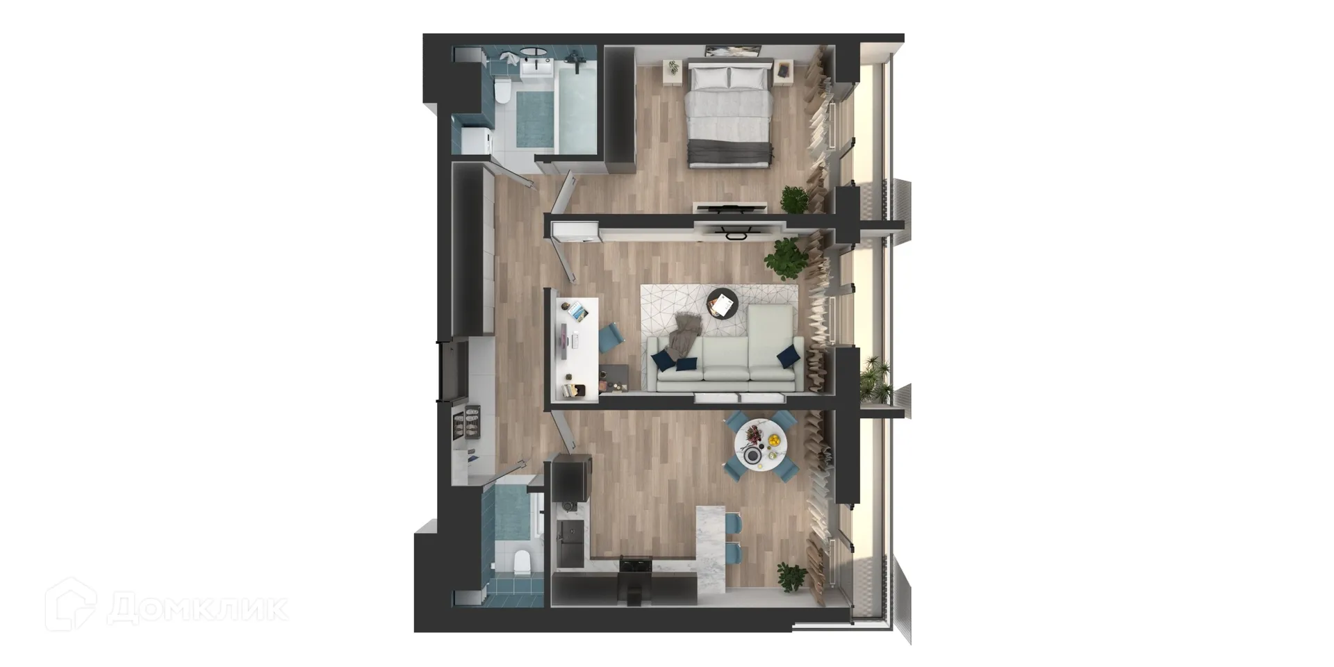 Фото квартиры в ЖК Мой Ритм