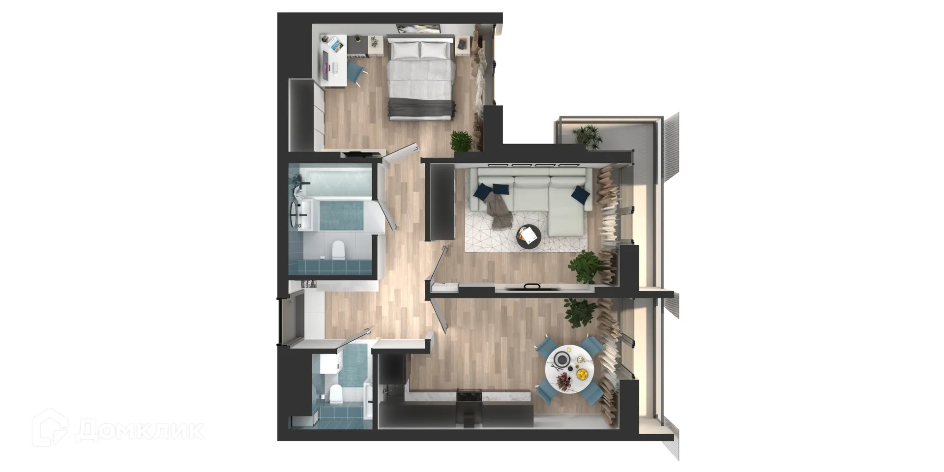 Фото квартиры в ЖК Мой Ритм