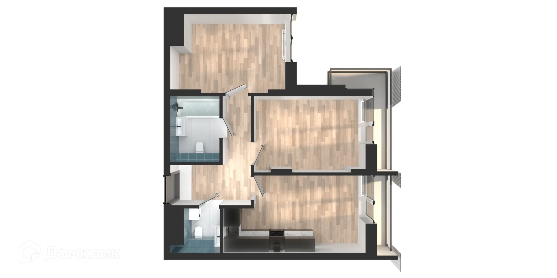 Фото квартиры в ЖК Мой Ритм