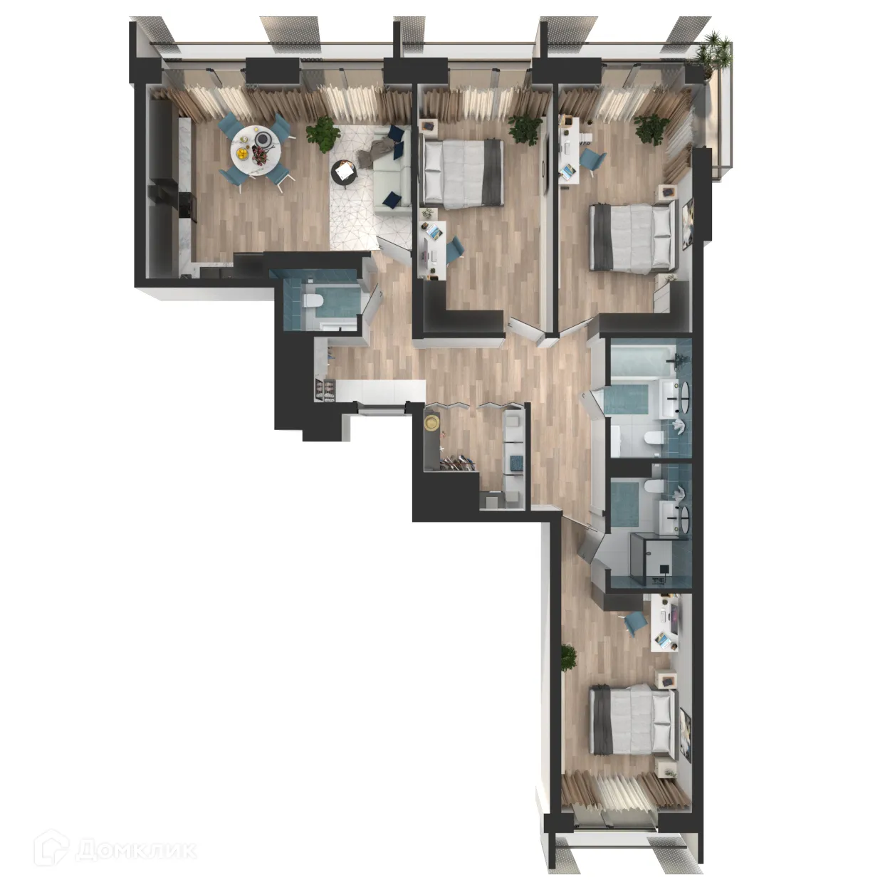 Фото квартиры в ЖК Мой Ритм