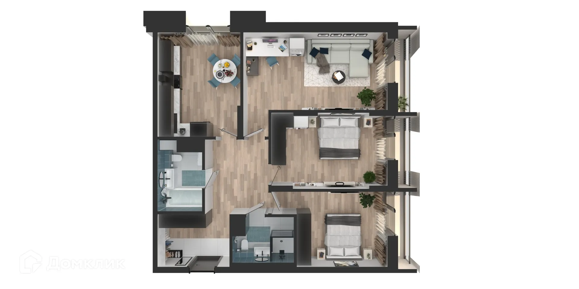 Фото квартиры в ЖК Мой Ритм