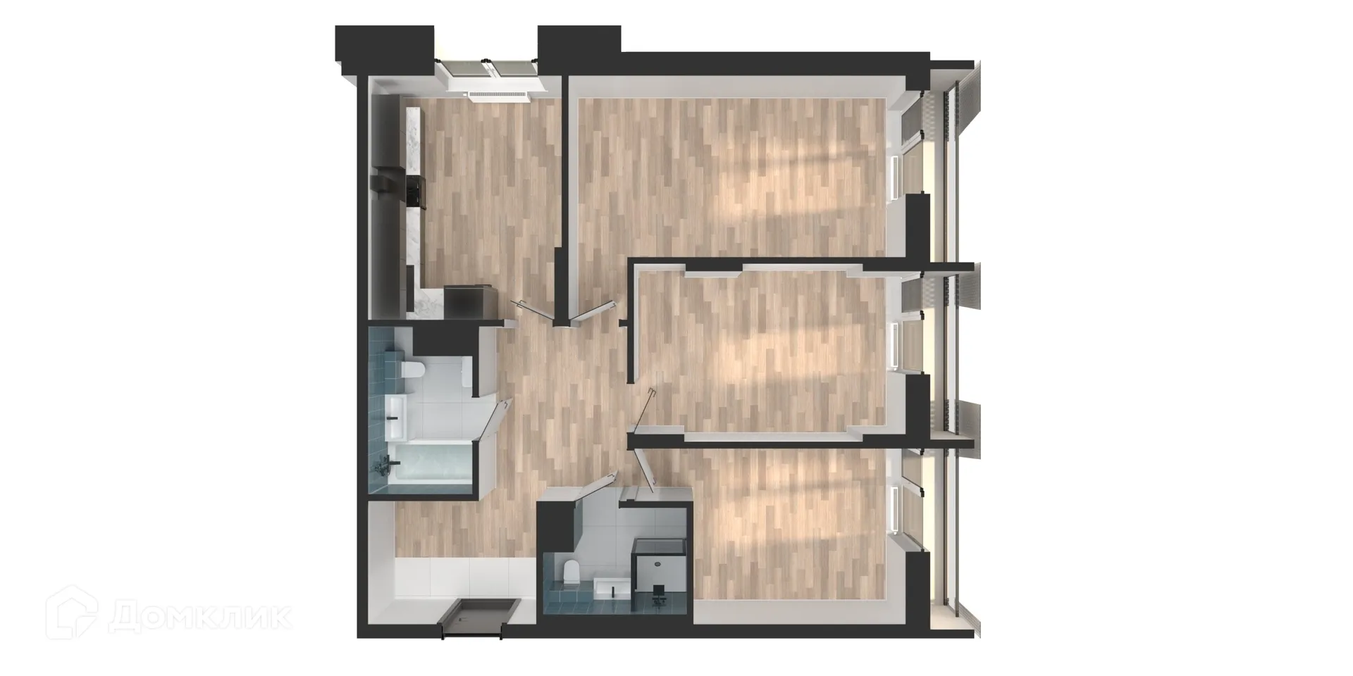 Фото квартиры в ЖК Мой Ритм