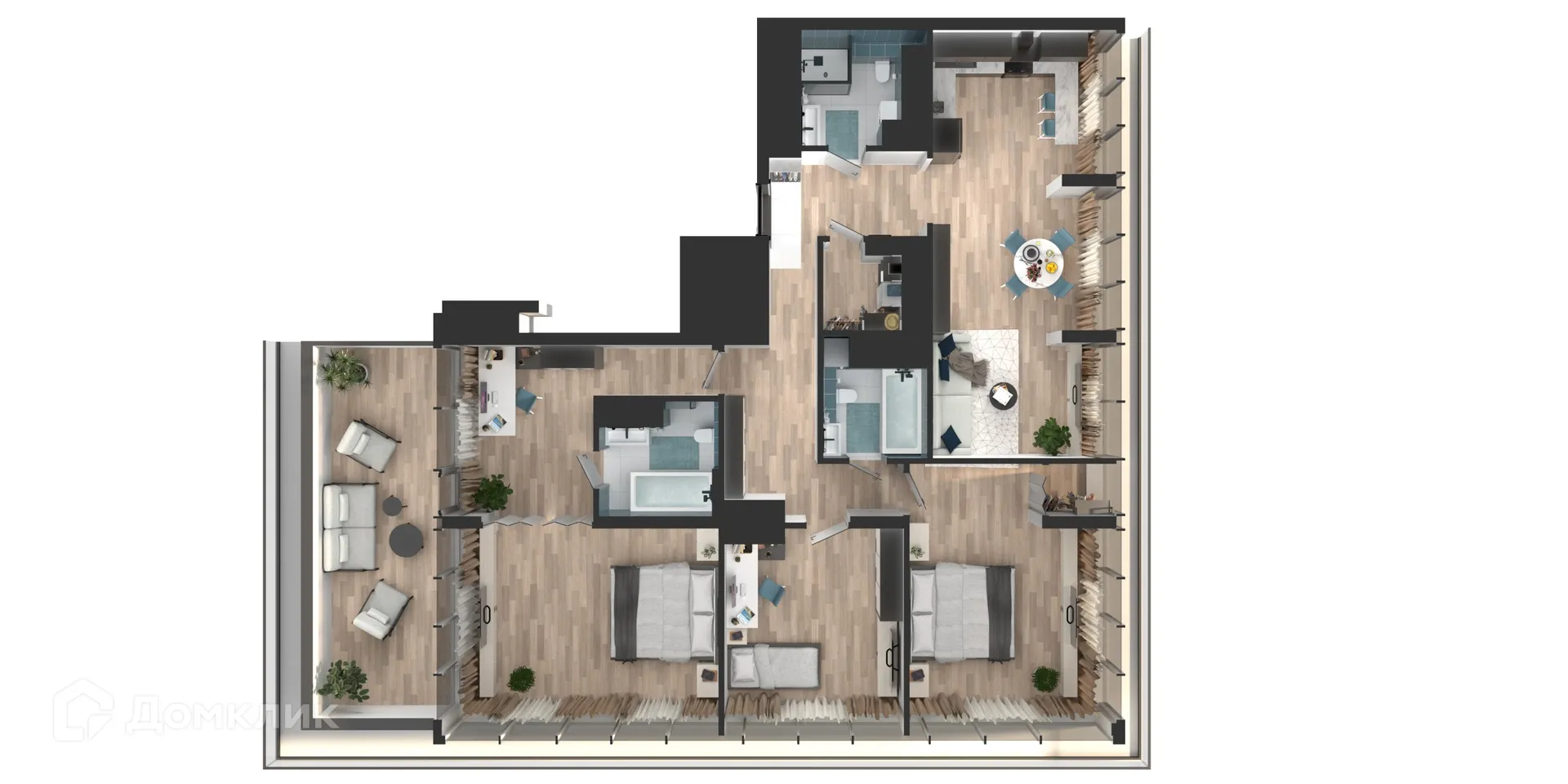 Фото квартиры в ЖК Мой Ритм