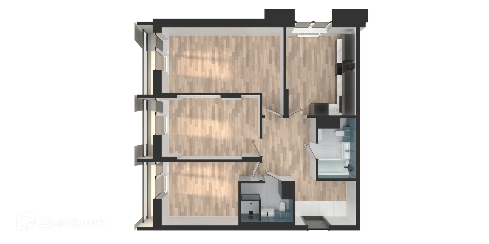 Фото квартиры в ЖК Мой Ритм