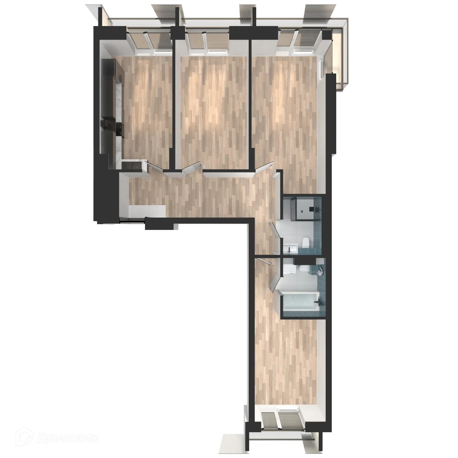 Фото квартиры в ЖК Мой Ритм