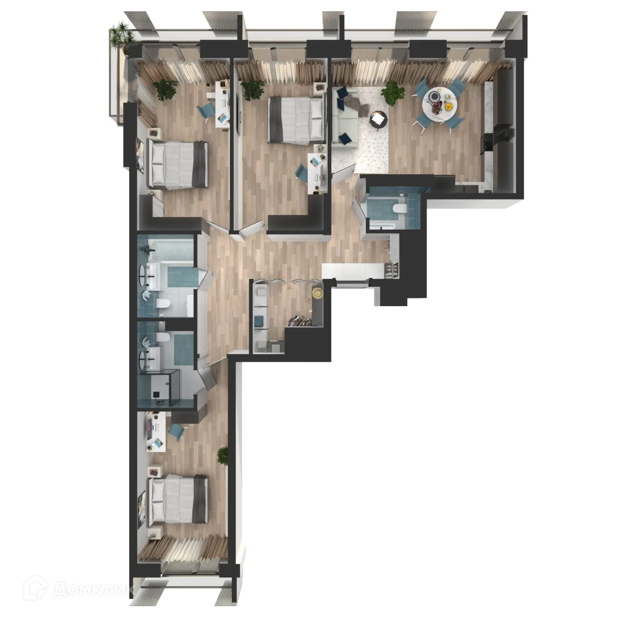 Фото квартиры в ЖК Мой Ритм