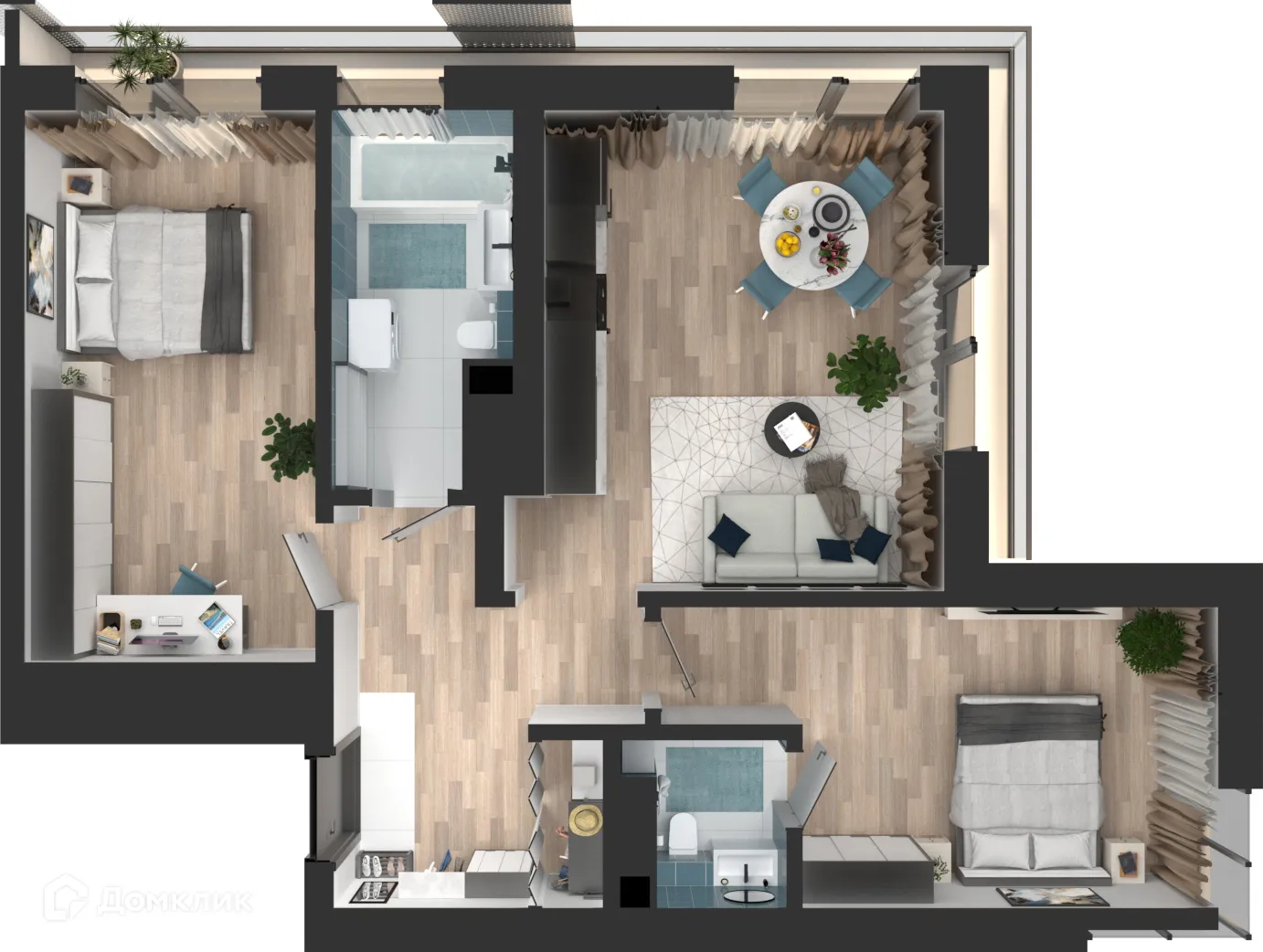 Фото квартиры в ЖК Мой Ритм