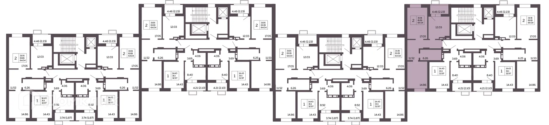 Фото квартиры в ЖК Мой Ритм