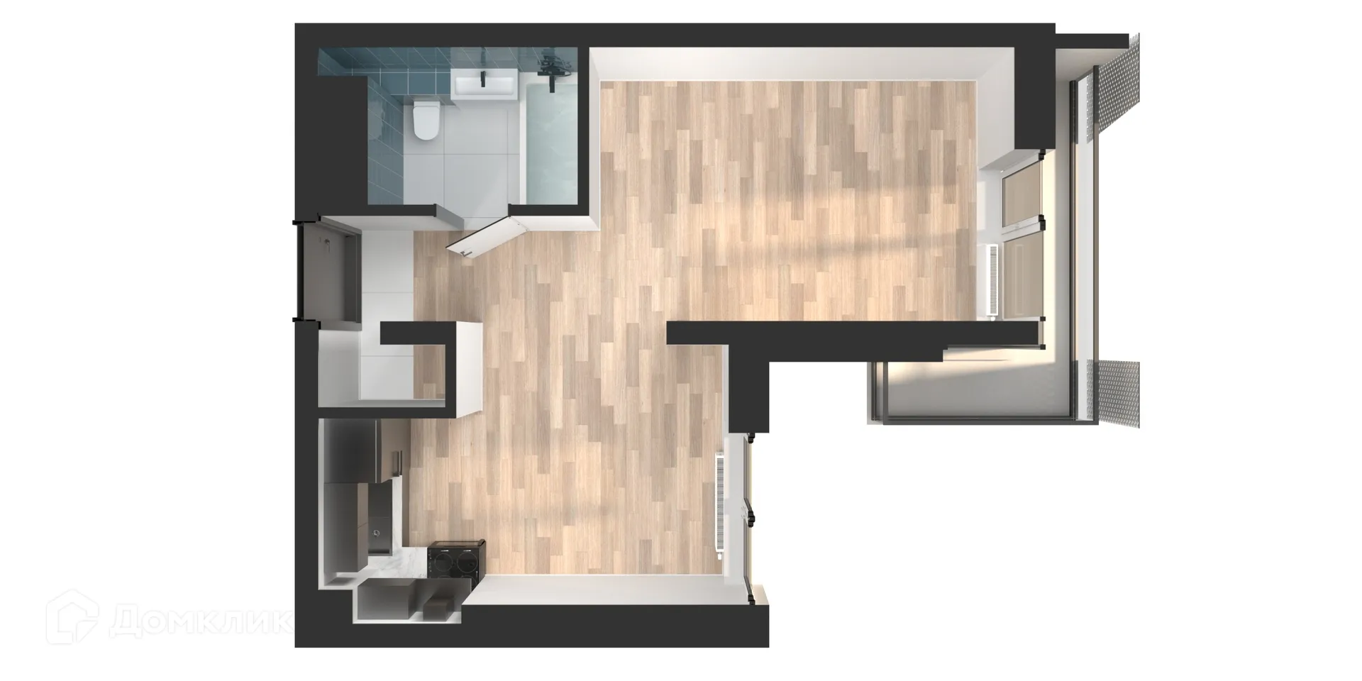 Фото квартиры в ЖК Мой Ритм