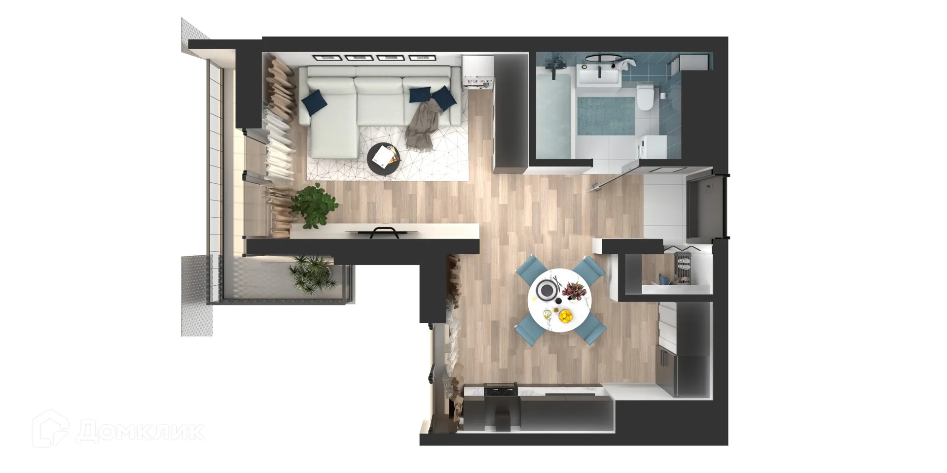 Фото квартиры в ЖК Мой Ритм