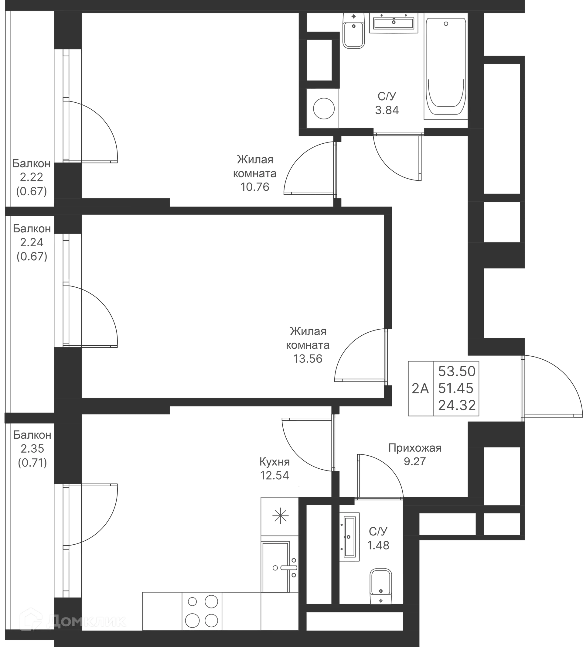 Фото квартиры в ЖК Мой Ритм