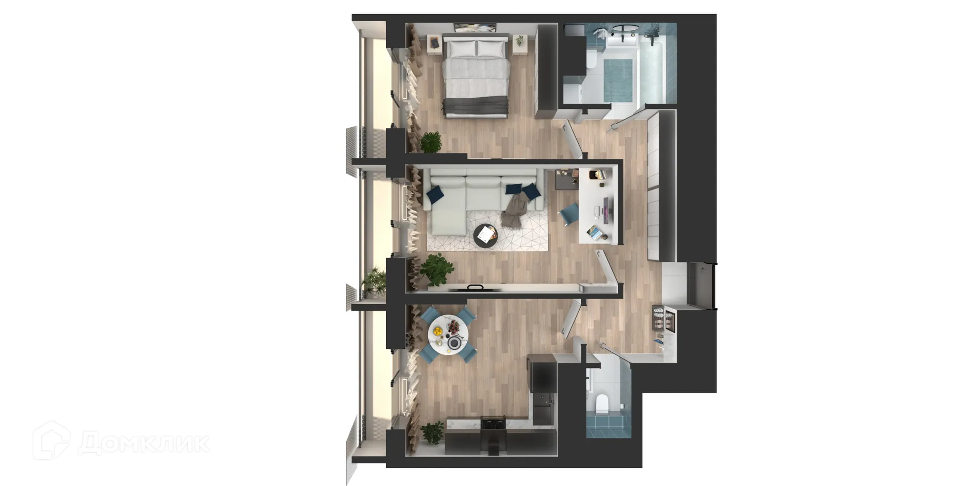 Фото квартиры в ЖК Мой Ритм