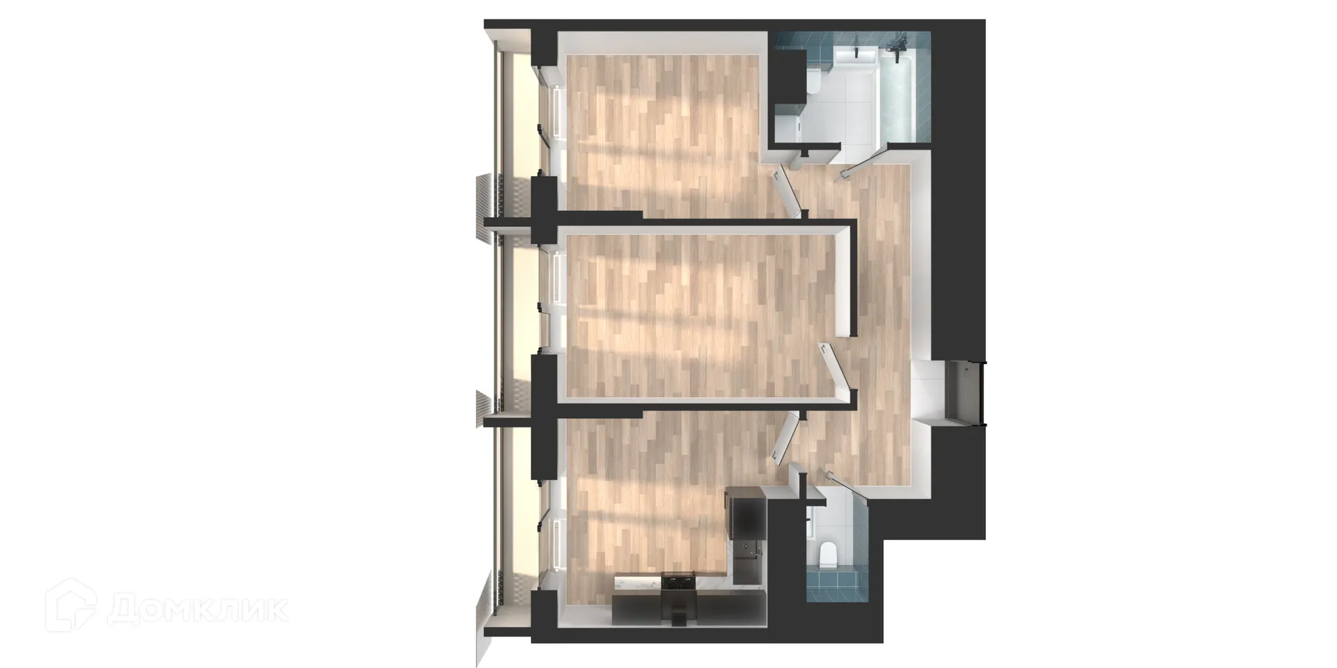 Фото квартиры в ЖК Мой Ритм
