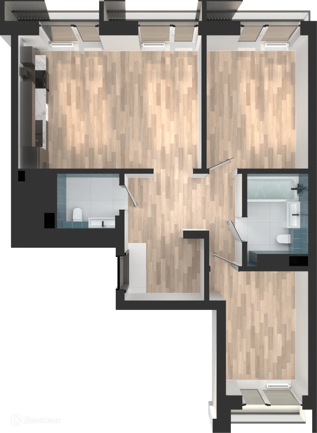 Фото квартиры в ЖК Мой Ритм