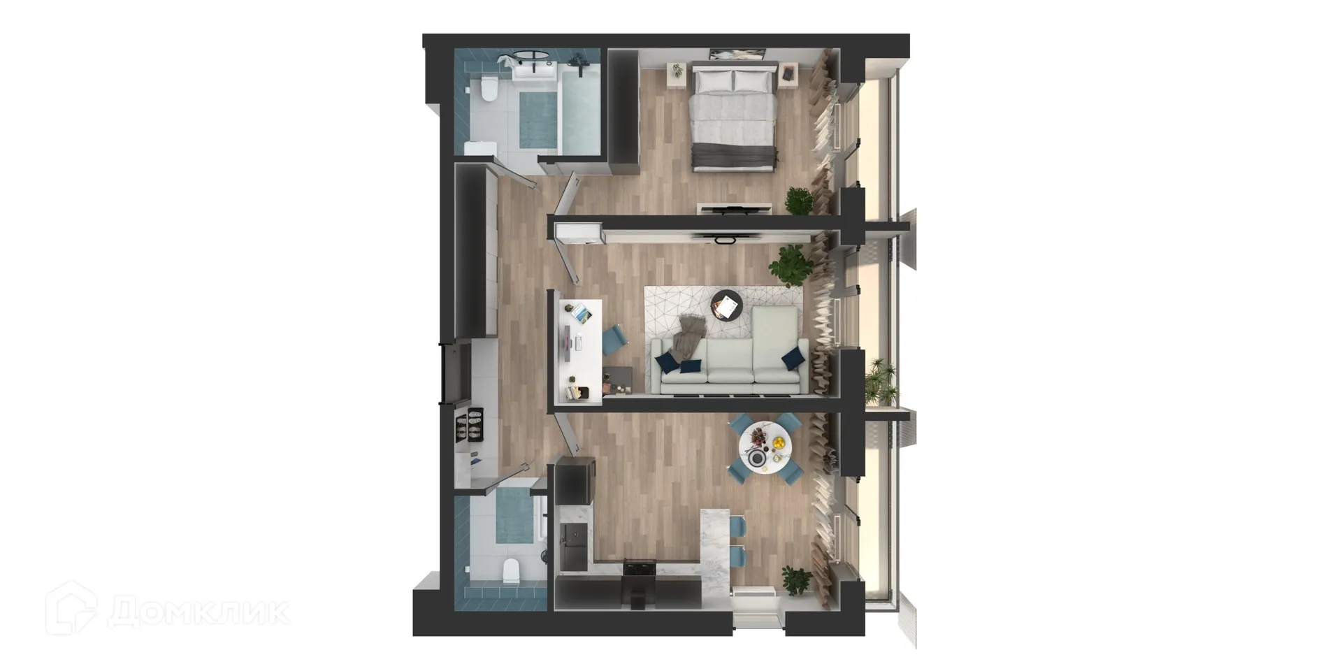 Фото квартиры в ЖК Мой Ритм