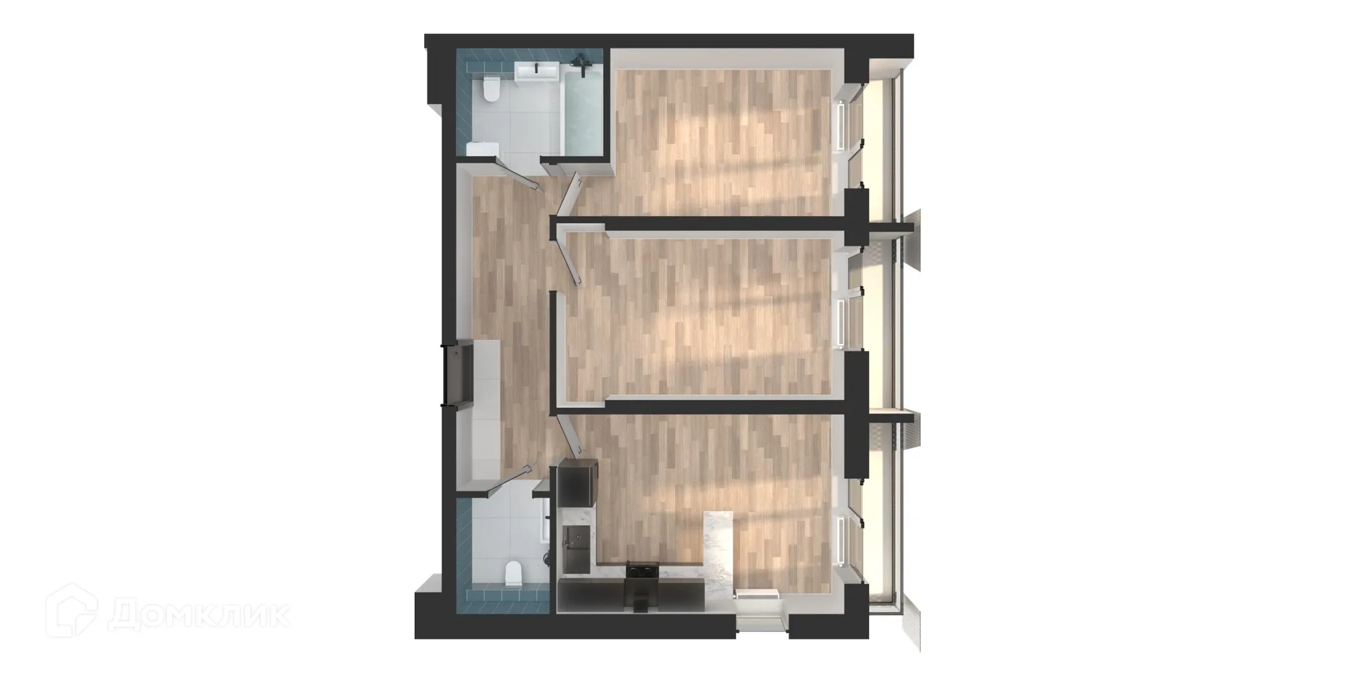 Фото квартиры в ЖК Мой Ритм