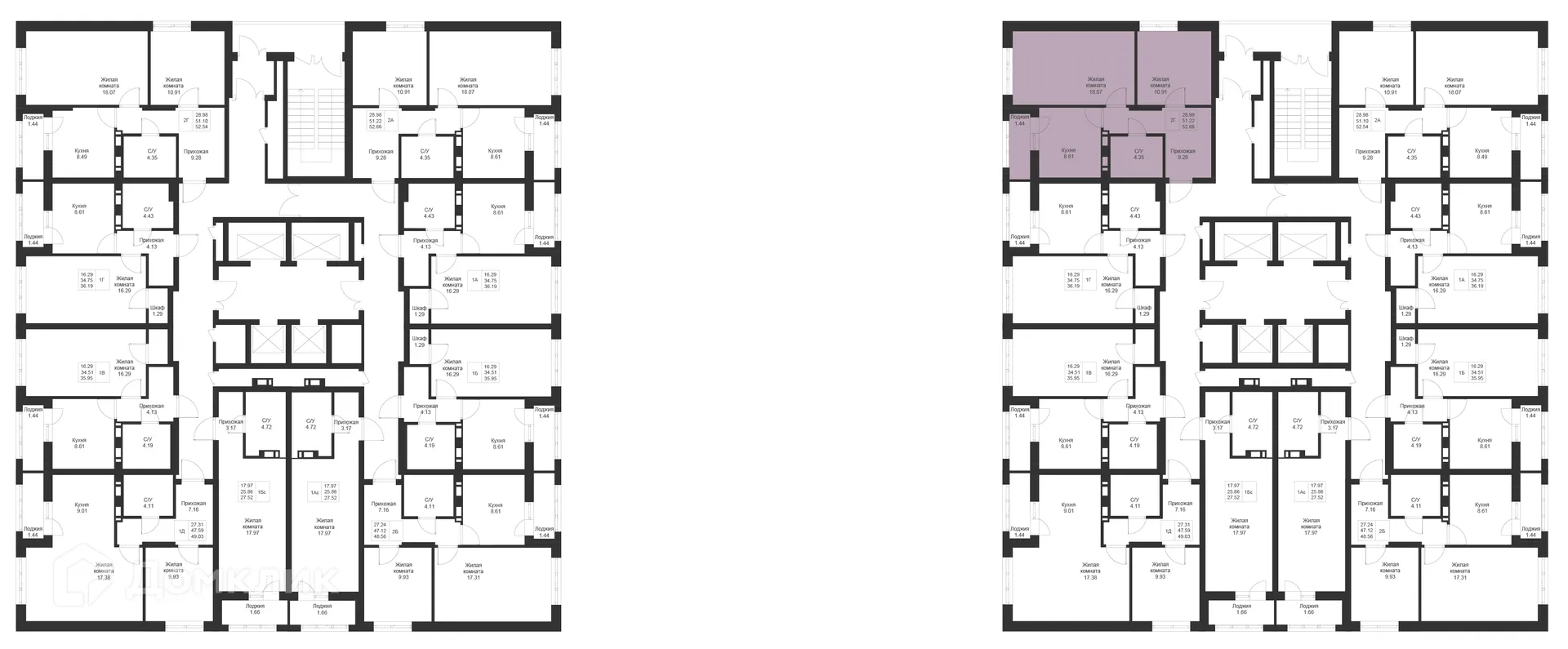 Фото квартиры в ЖК Светлая долина