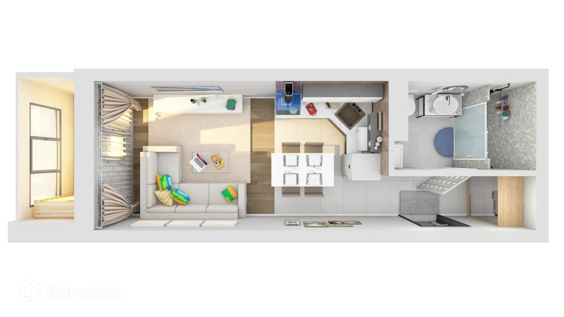 Фото квартиры в ЖК Светлая долина