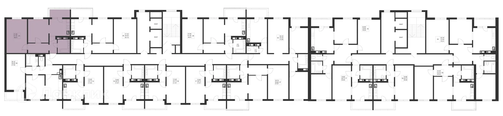 Фото квартиры в ЖК Светлая долина