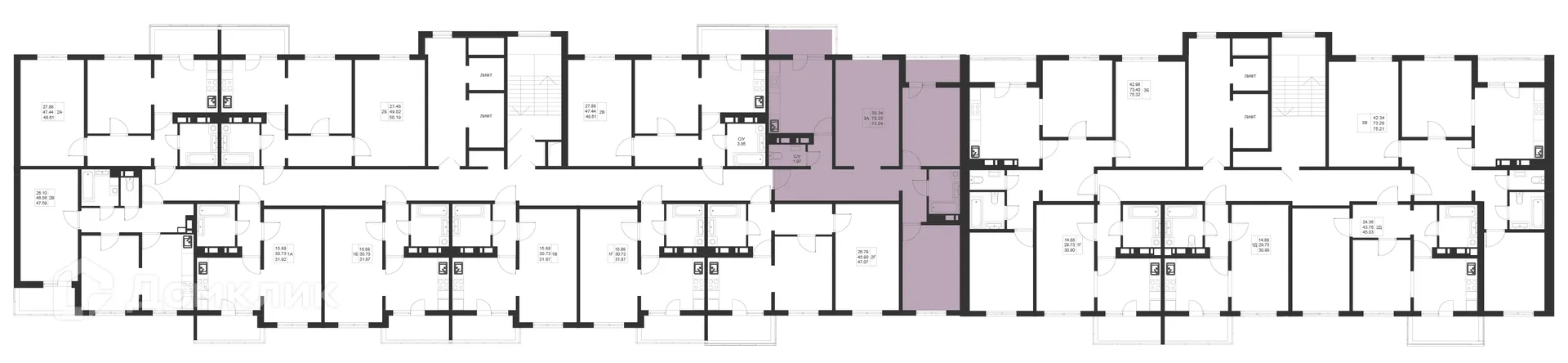 Фото квартиры в ЖК Светлая долина