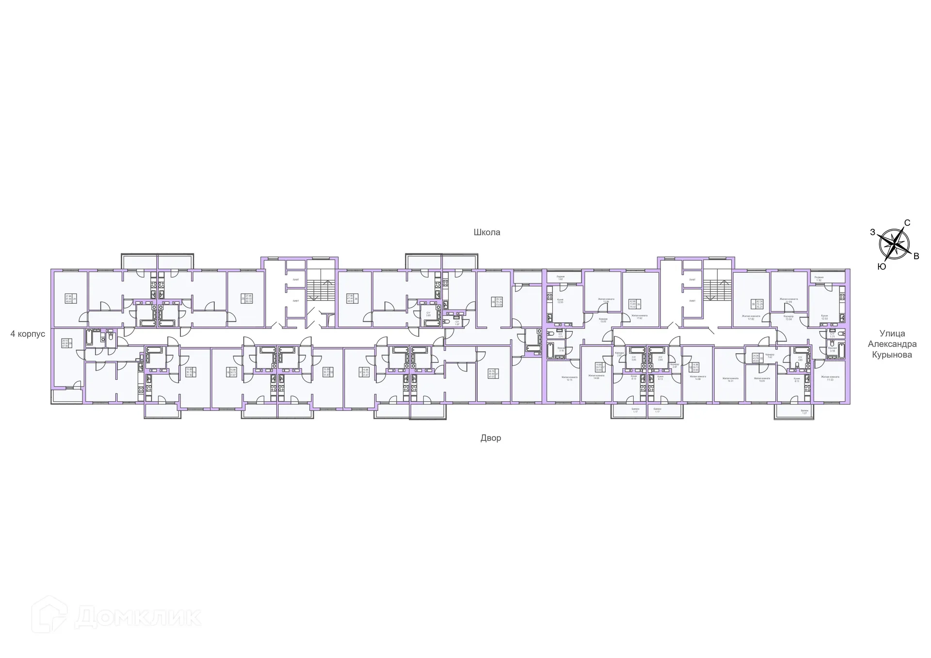 Фото квартиры в ЖК Светлая долина