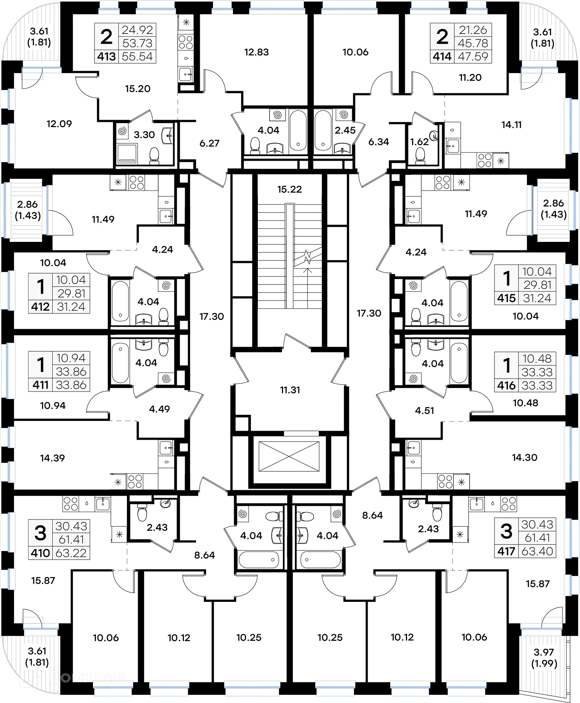 Фото квартиры в ЖК GloraX Экосити