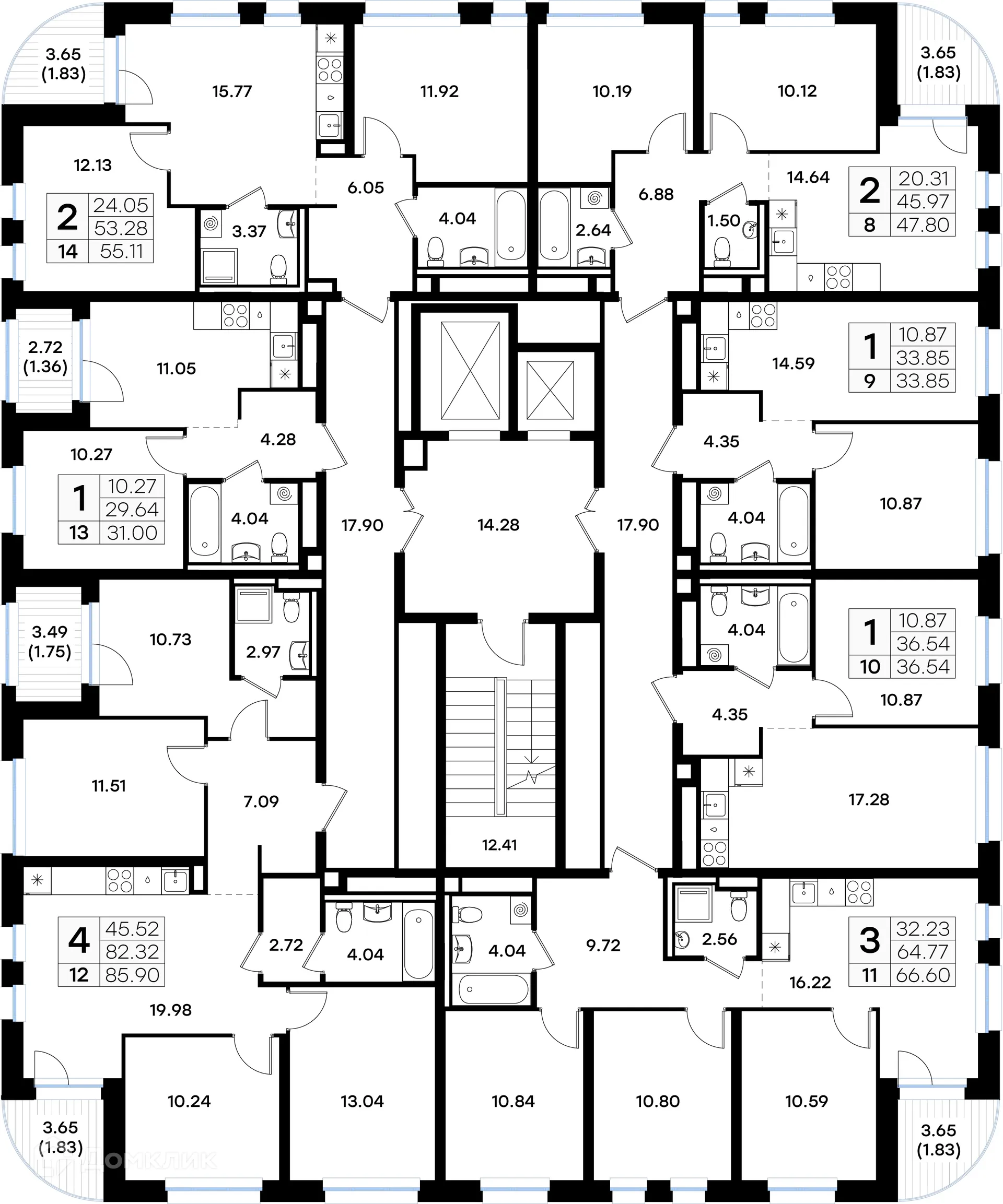Фото квартиры в ЖК GloraX Экосити
