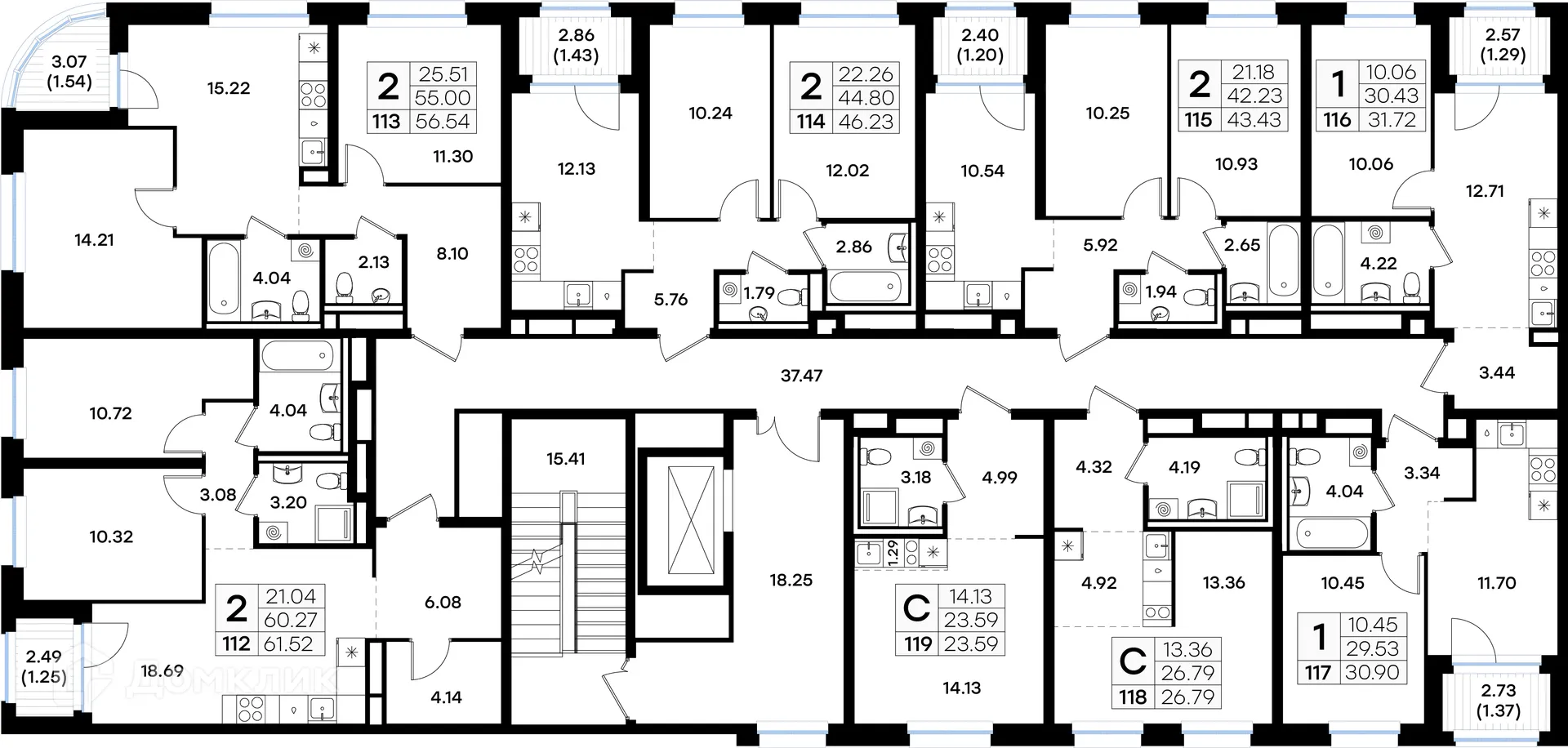 Фото квартиры в ЖК GloraX Экосити