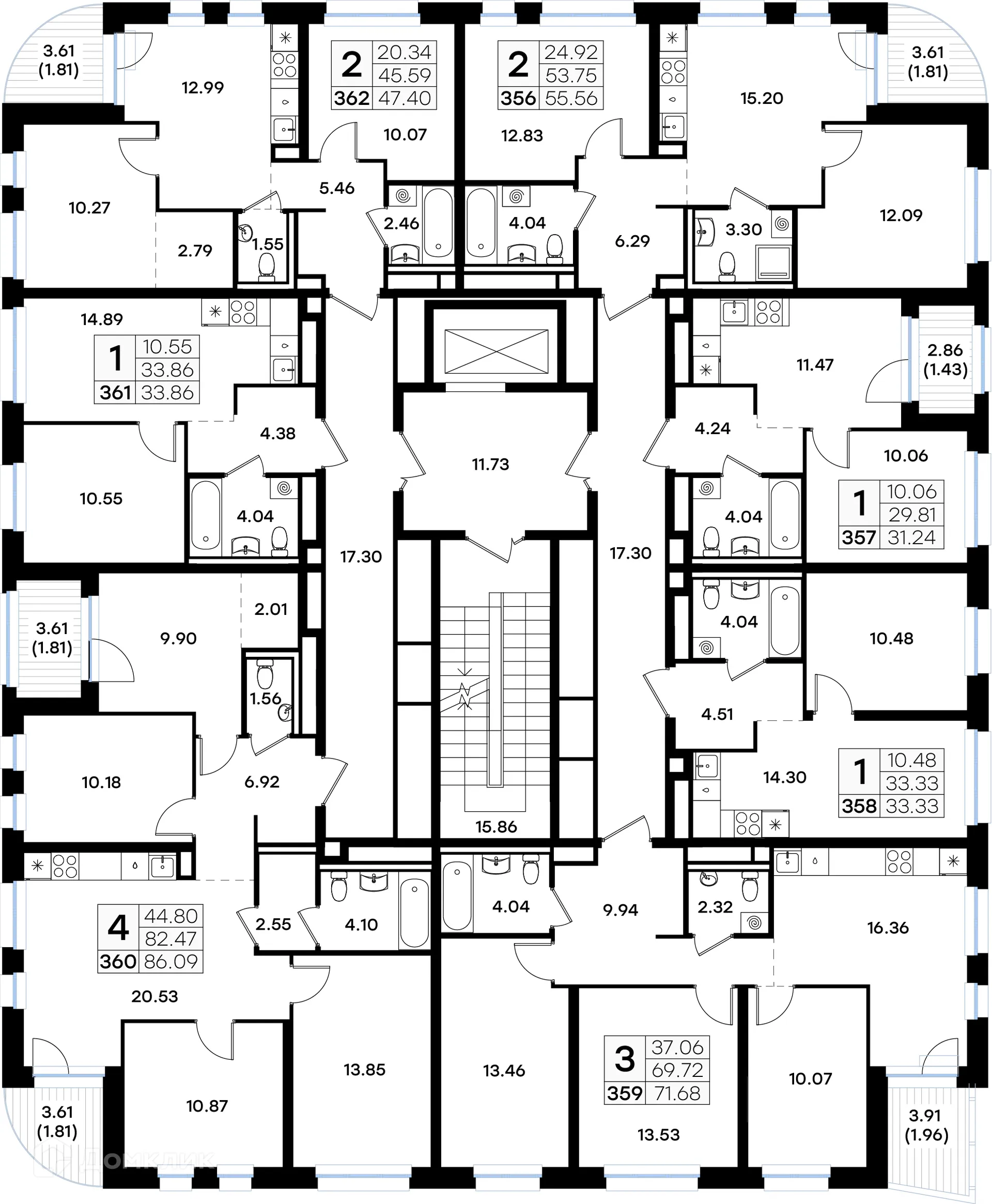 Фото квартиры в ЖК GloraX Экосити