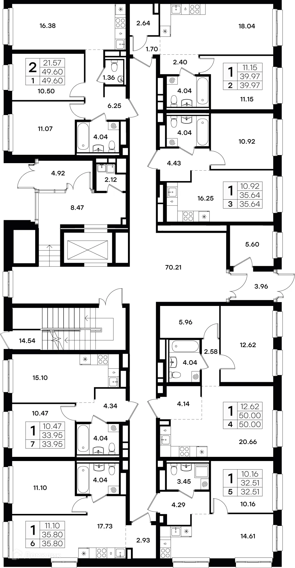 Фото квартиры в ЖК GloraX Экосити