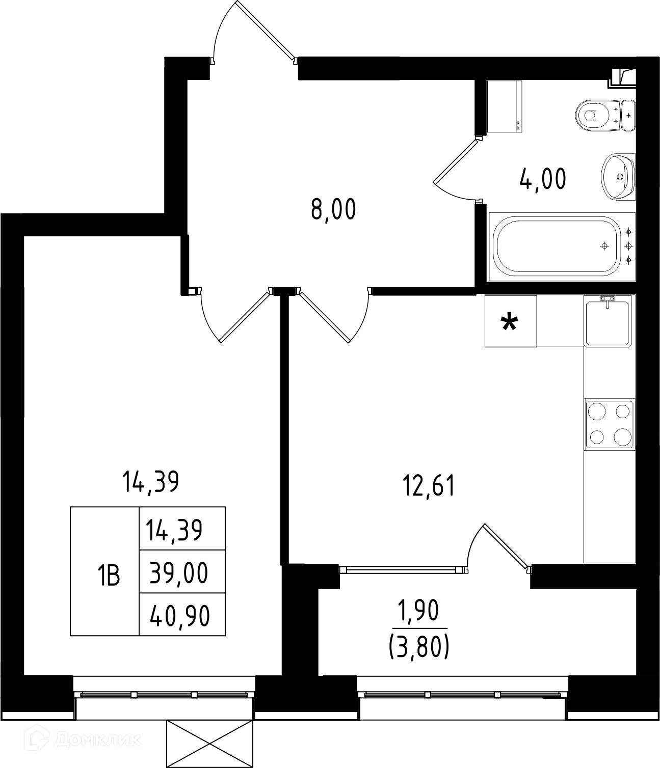 Фото квартиры в ЖК Династия