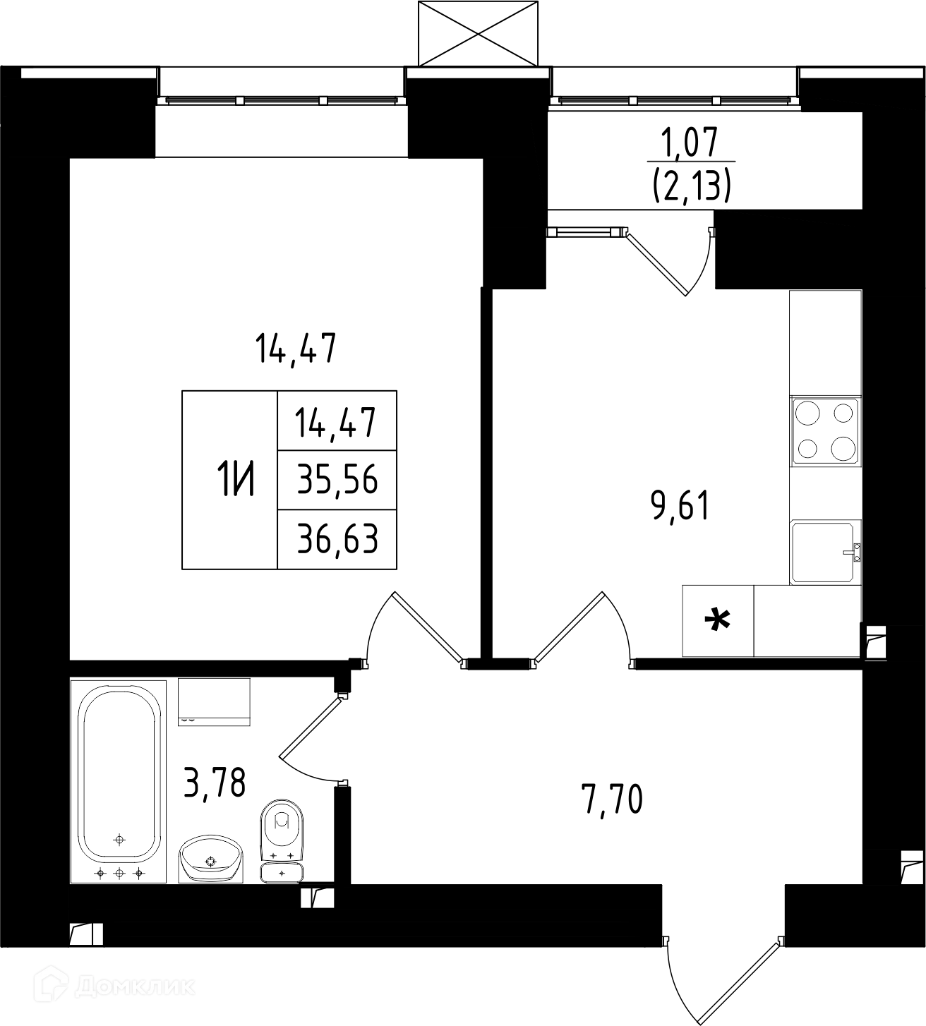 Фото квартиры в ЖК Династия